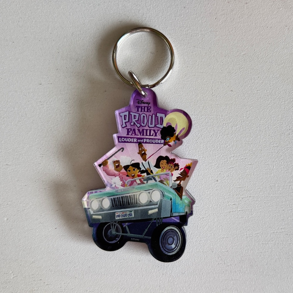 RARE! ⭐️ Collectors Disney The Proud Family Keychain